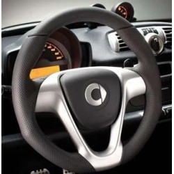 BRABUS 3-spoke leather sports steering wheel ForTwo 451