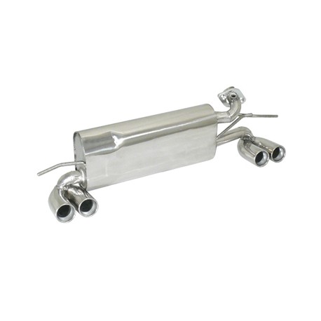 double exhaust muffler