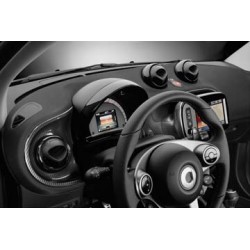 BRABUS interior trims in carbon look Smart 453