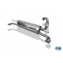 Smart Fox ForFour 453 106x71 type 32 right / left exhaust pipe