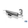 Smart Fox ForFour 453 2x80 type 14 central exhaust pipe