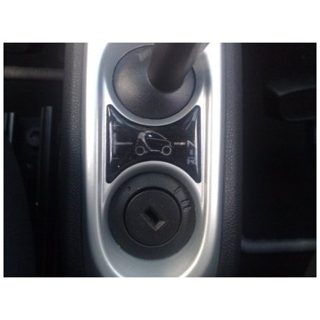 Aufkleber Anweisungen Gangschaltung Brabus Smart Fortwo 451