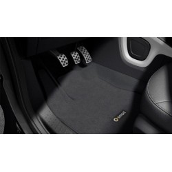 Velours-Fußmatten Vorderseite ForTwo 453