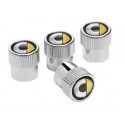 Capuchones Cromados para Válvulas Smart Fortwo 450 451 453 Roadster 452 ForFour 453 454