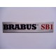 SB1 Brabus Adhesive Badge for Smart Fortwo 450 Roadster 452
