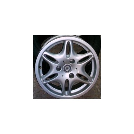 6 spoke Starline alloy wheels 15" Fortwo