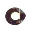Logo Smart Nero Lucido 3D per Fortwo 450 451 453 e ForFour 454
