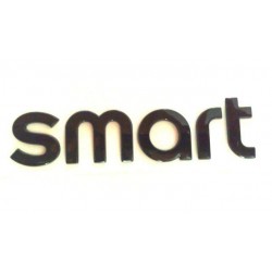 Smart Logo Puerta Trasera Negro