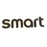 Smart Targhetta Portello Posteriore Nera Smart ForTwo 450 451 Roadster 452 ForFour 454