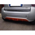 SKs rear diffusor with reflector Smart ForTwo 451 My12