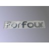 Targhetta Portello Posteriore Smart ForFour 454