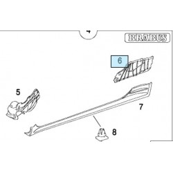 Support Element Rock Left Brabus Roadster