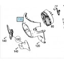 Abdeckung hinten Standard Lenkrad Smart Fortwo 451