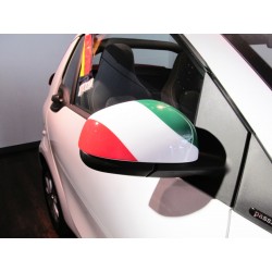 espejo cubre Smart 453 (bandera italiana)