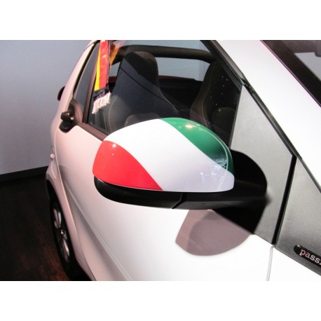 Mirror covers Smart 453 (Italian Flag)