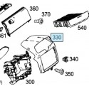 Modanatura centrale Smart ForTwo 451