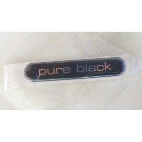 Pure Black Logo Smart Roadster 452