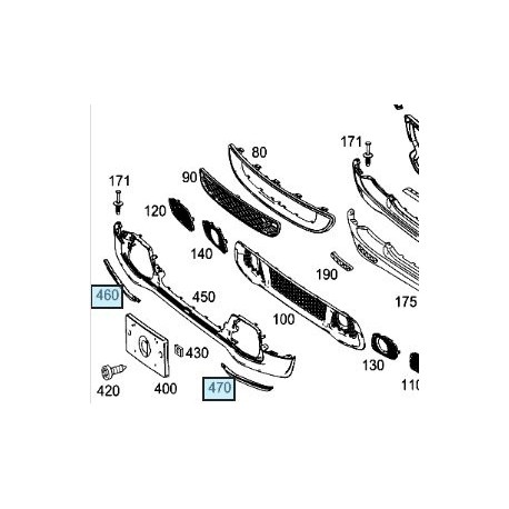 Frontflaps, Smart ForTwo 451