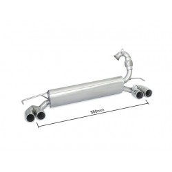 Dual lateral exhaust RAGAZZON Smart 453