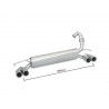 Zwei Seitenauspuff RAGAZZON Smart-453