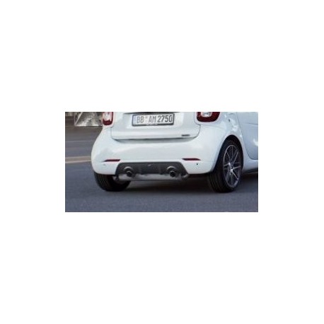 Difusor trasero Brabus el sistemas de escape de serie ForTwo 453