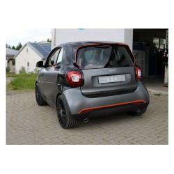 Tubo di Scarico Fox Smart ForFour 453 2x80 type 10 destra/sinistra