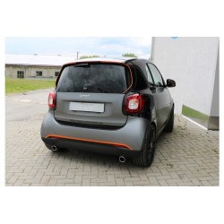 Tubo di Scarico Fox Smart ForTwo 453 78x75 type 70 destra/sinistra