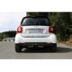 Smart Fox ForTwo 453 2x80 type 14 central exhaust pipe