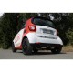 Tubo de escape Fox Smart ForTwo 453 2x80 tipo 14 centrale