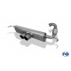 Smart Fox ForTwo 453 2x80 type 14 central exhaust pipe