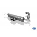 Rohr Auspuff Fox Smart ForTwo 453 2x80 Typ 14 central