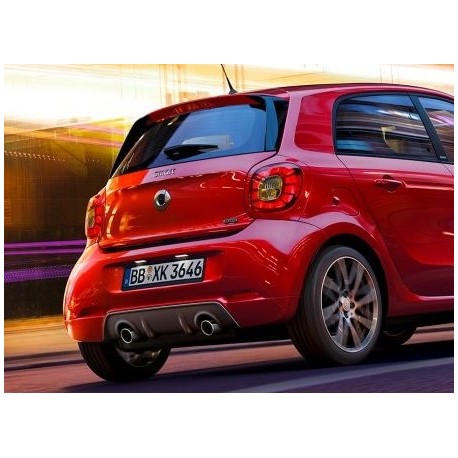 BRABUS rear apron Smart ForFour 453