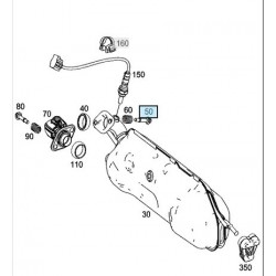 Screw for Exhaust Pipe Smart 451