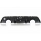 Difusor trasero Brabus el sistemas de escape de serie ForTwo 453