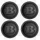 Brabus Nabenkappe Smart Fortwo ForFour 453 - Schwarz