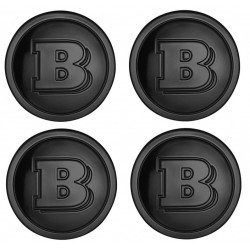 Brabus tapacubos Smart Fortwo ForFour 453 - Negro