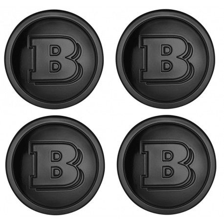 Brabus Wheel Cap Smart Fortwo ForFour 453 - Black