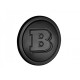 Brabus Wheel Cap Smart Fortwo ForFour 453 - Black