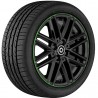BRABUS Monoblock VIII Felgen in Electric Green Metallic