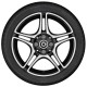 Cerchi a 5 doppie razze (16") ForTwo 453