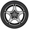 Cerchi a 5 doppie razze (16") ForFour 453