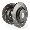 EBC Discos de freno Turbo Groove Black Smart ForTwo ForFour 453