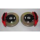 Front disc brake set ventilated 286 mm