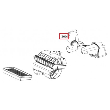 Air Pipe Smart ForTwo 451