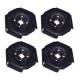 Set 4 - Dado a Molla Fissaggio Copertura ForTwo 453