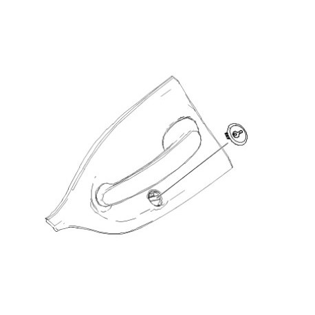 Cover Door Lock ForTwo 453