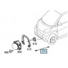 Bündel elektrischer Kabel Leuchtturm Nebelscheinwerfer Smart ForTwo 451