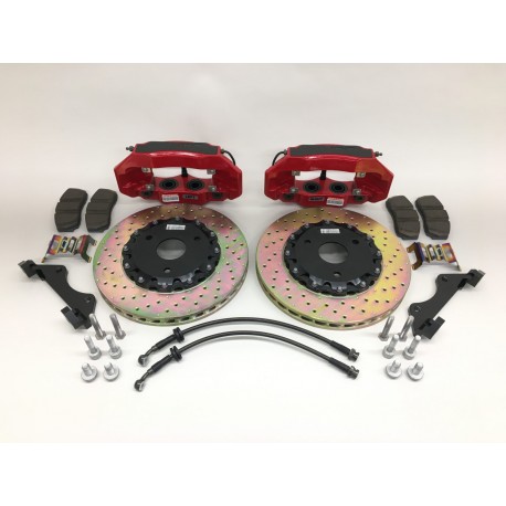 Front disc brake set ventilated 286 mm