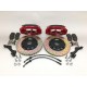 Front disc brake set ventilated 286 mm