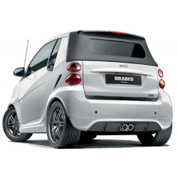 Grembialatura Posteriore Colorata My12 ForTwo 451 con diffusore centrale